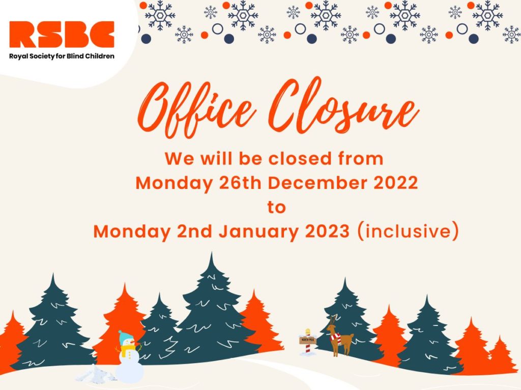 Office closure over Christmas period