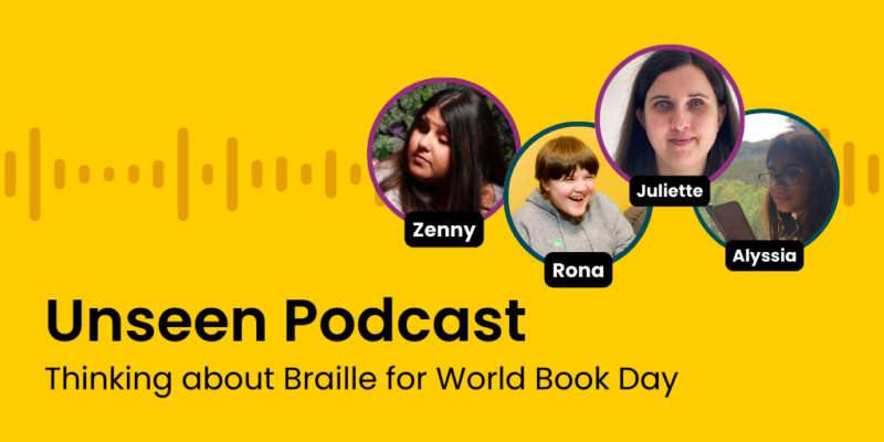Thinking about Braille for World Book Day